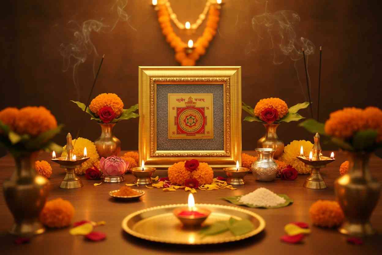 Kuber Yatra with Pyrite Frame